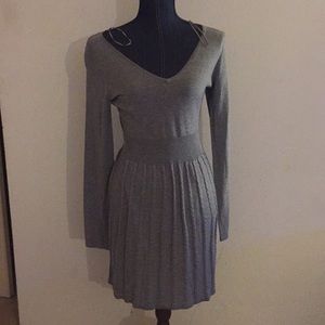 Gray Sweater Dress